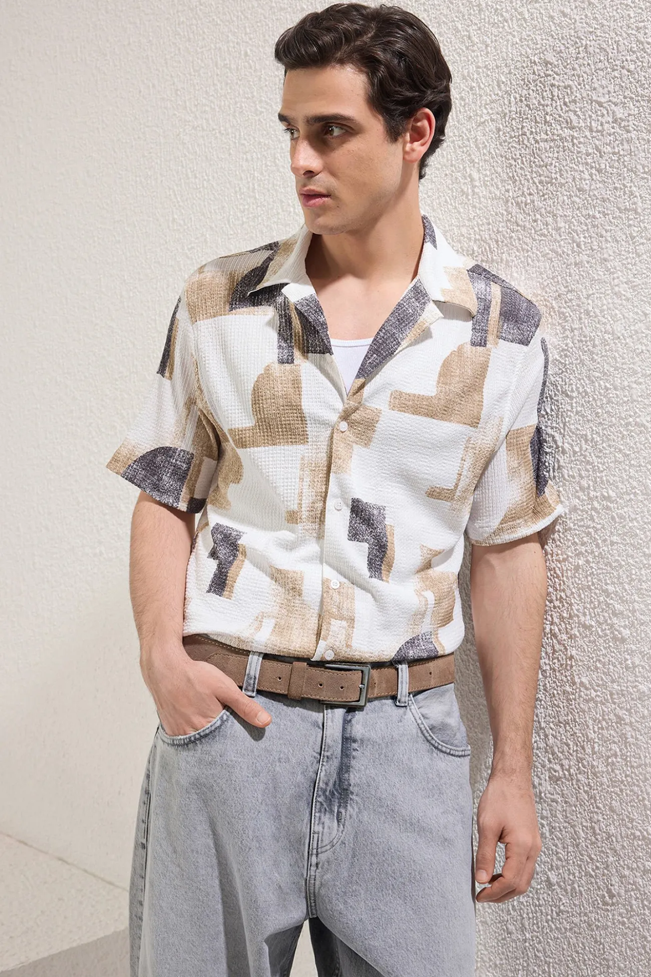 Camisa de manga corta
