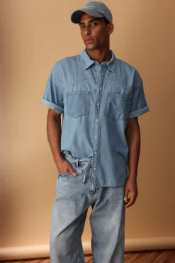 Camisa de manga corta
