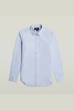 Camisa de manga larga y corte ajustado
