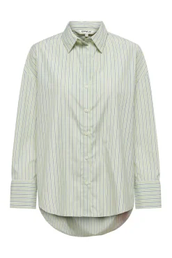 Camisa de rayas manga larga