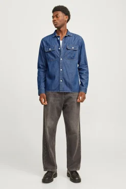 Camisa de sarga regular fit