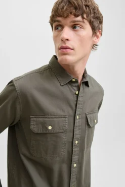 Camisa de sarga regular fit