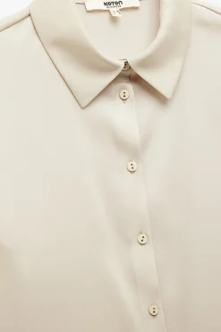 Camisa de sat&eacute;n