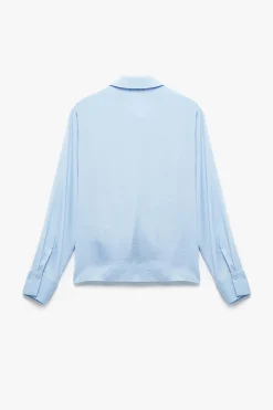 Camisa de sat&eacute;n