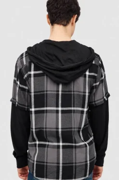 Camisa Felpa Combinada