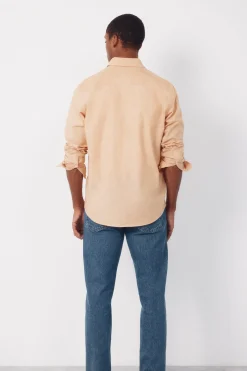 Camisa lisa oxford slub