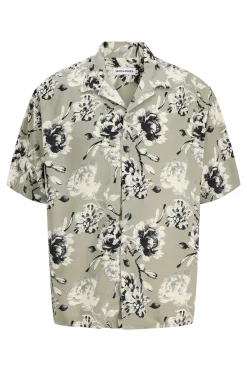Camisa loose fit viscosa