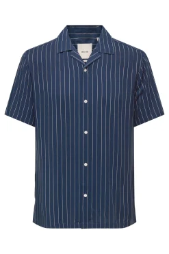 Camisa manga corta a rayas