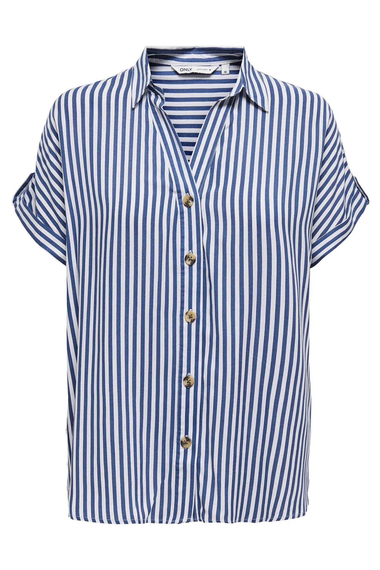 Camisa manga corta fluida