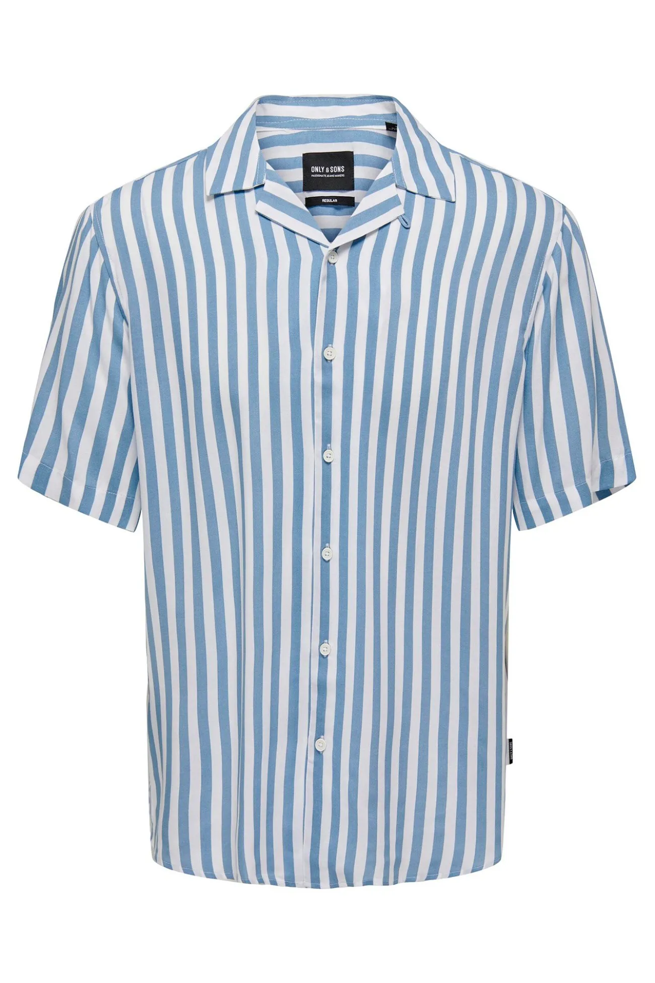 Camisa manga corta rayas