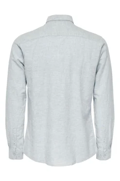 Camisa manga larga lino