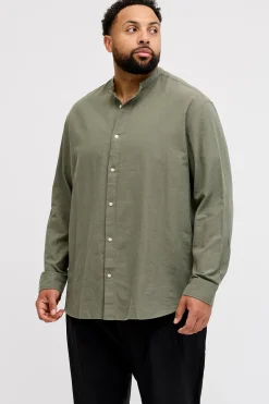 Camisa manga larga popelín fino