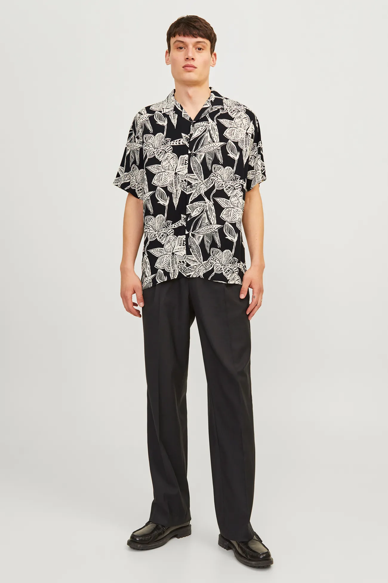 Camisa mangas corta relaxed fit