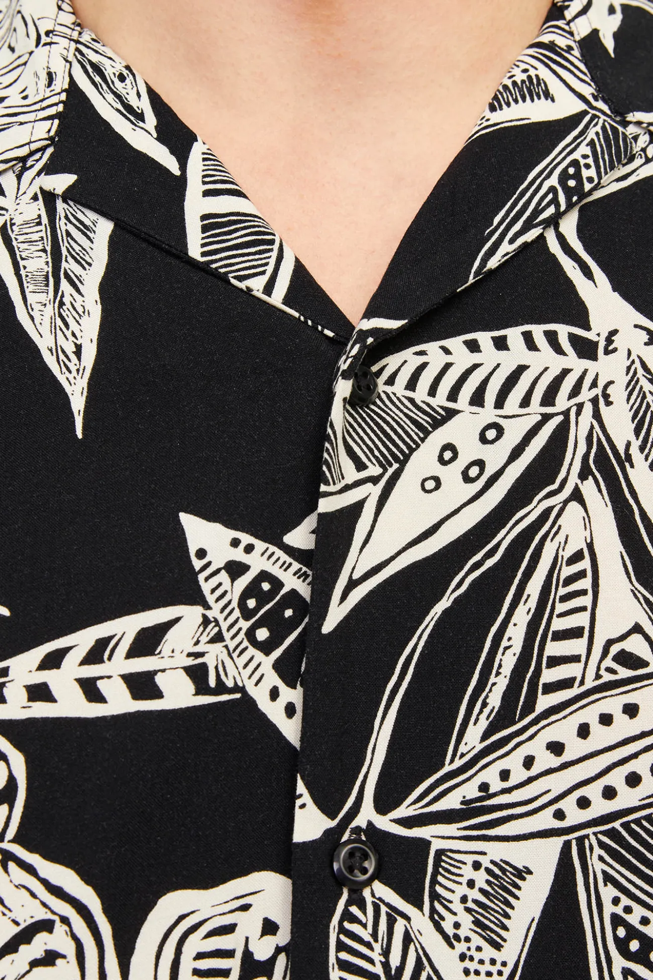 Camisa mangas corta relaxed fit