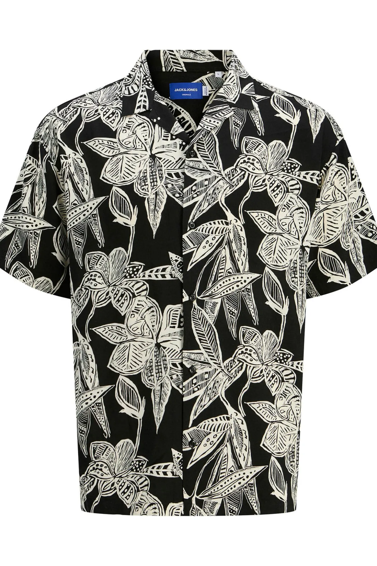Camisa mangas corta relaxed fit