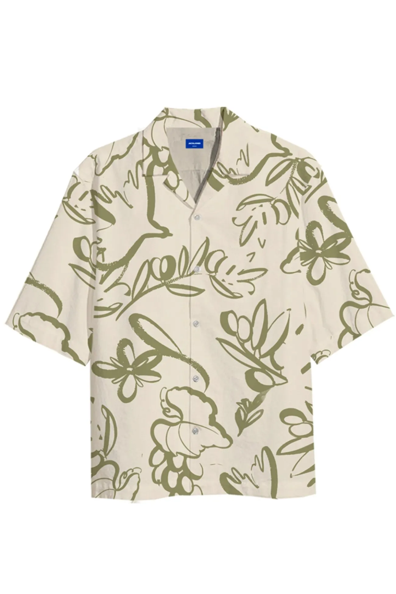 Camisa mangas corta relaxed fit