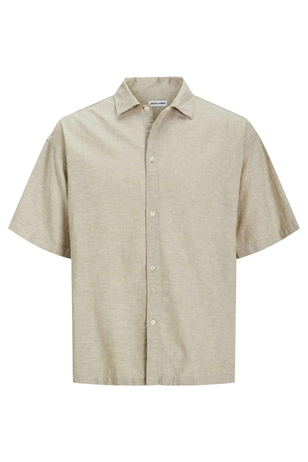 Camisa oversize manga corta