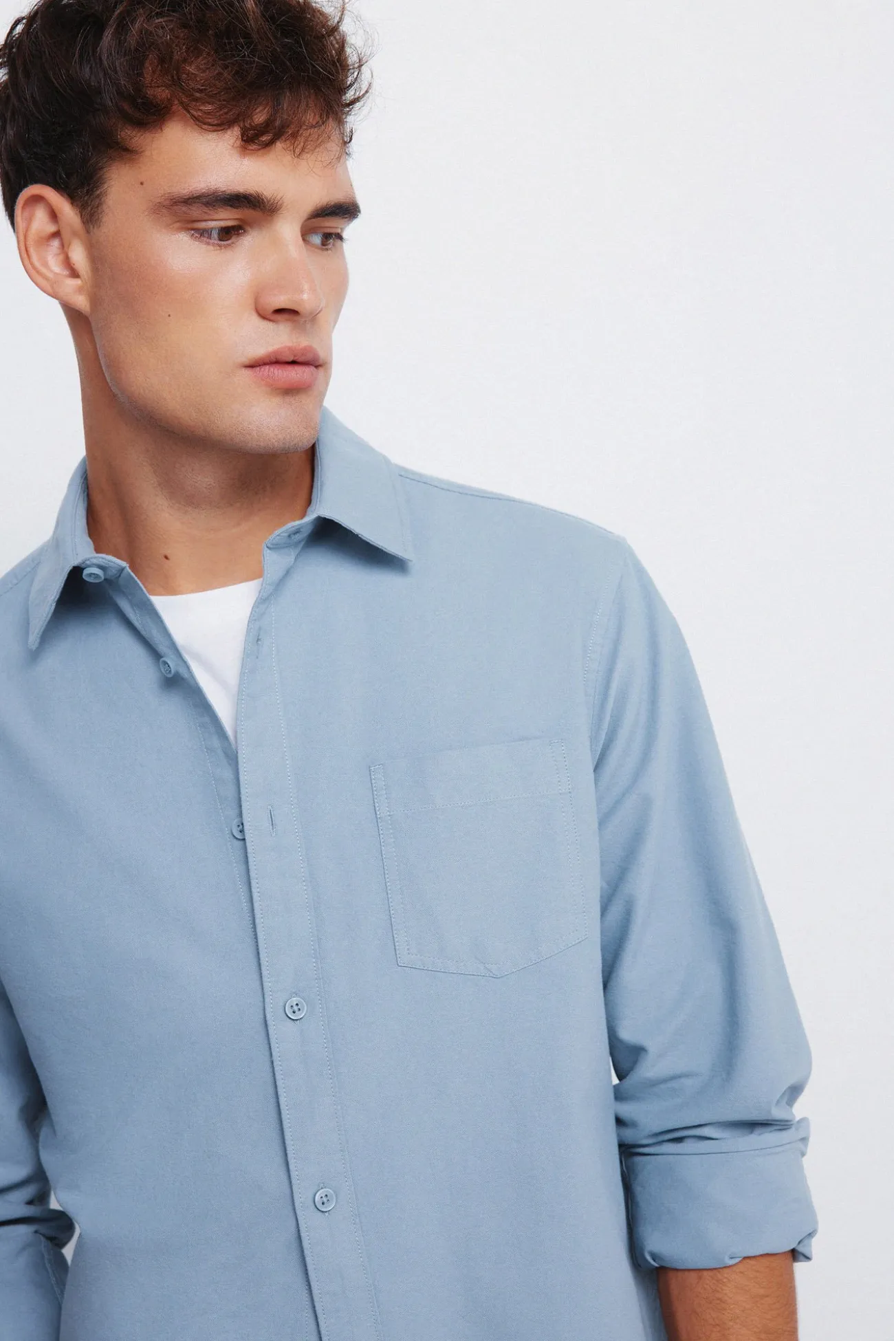 Camisa oxford color