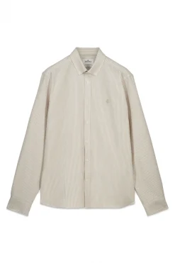 Camisa oxford rayas wrinkle free