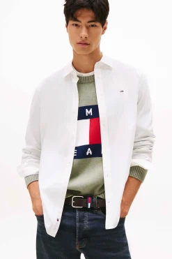 Camisa regular de popel&iacute;n