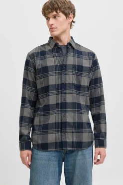 Camisa regular fit cuadros