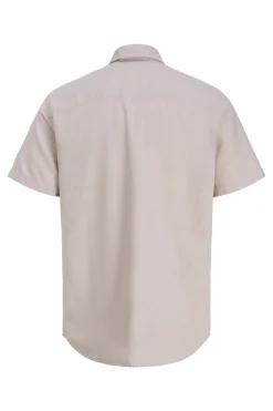 Camisa regular fit lino
