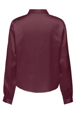 Camisa satinada