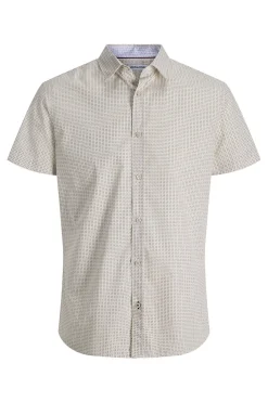 Camisa slim fit estampada