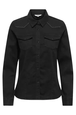 Camisa vaquera tachuelas