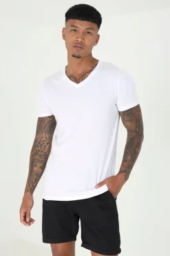 Camiseta básica de manga corta