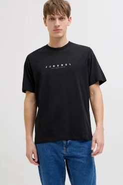 Camiseta básica logo manga corta