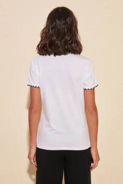 Camiseta b&aacute;sica manga corta