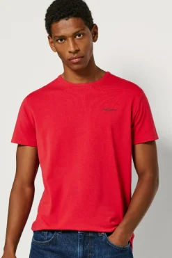 Camiseta básica manga corta logo