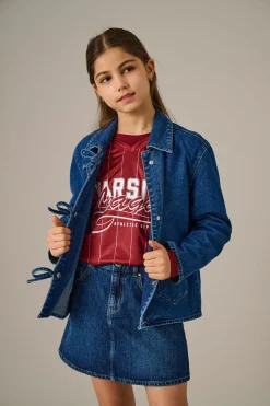 Camiseta béisbol niña