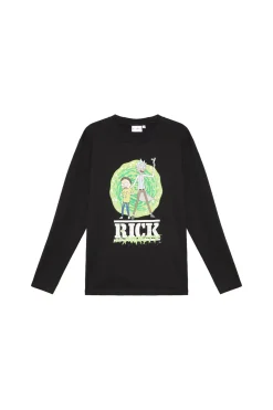 Camiseta Estampado Rick And Mo
