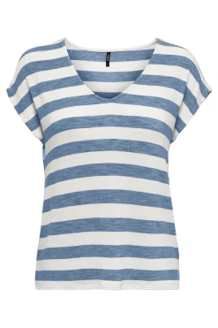 Camiseta ligera de rayas