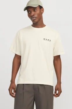 Camiseta loose fit manga corta