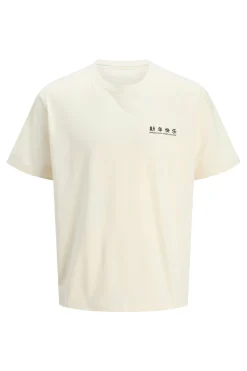 Camiseta loose fit manga corta