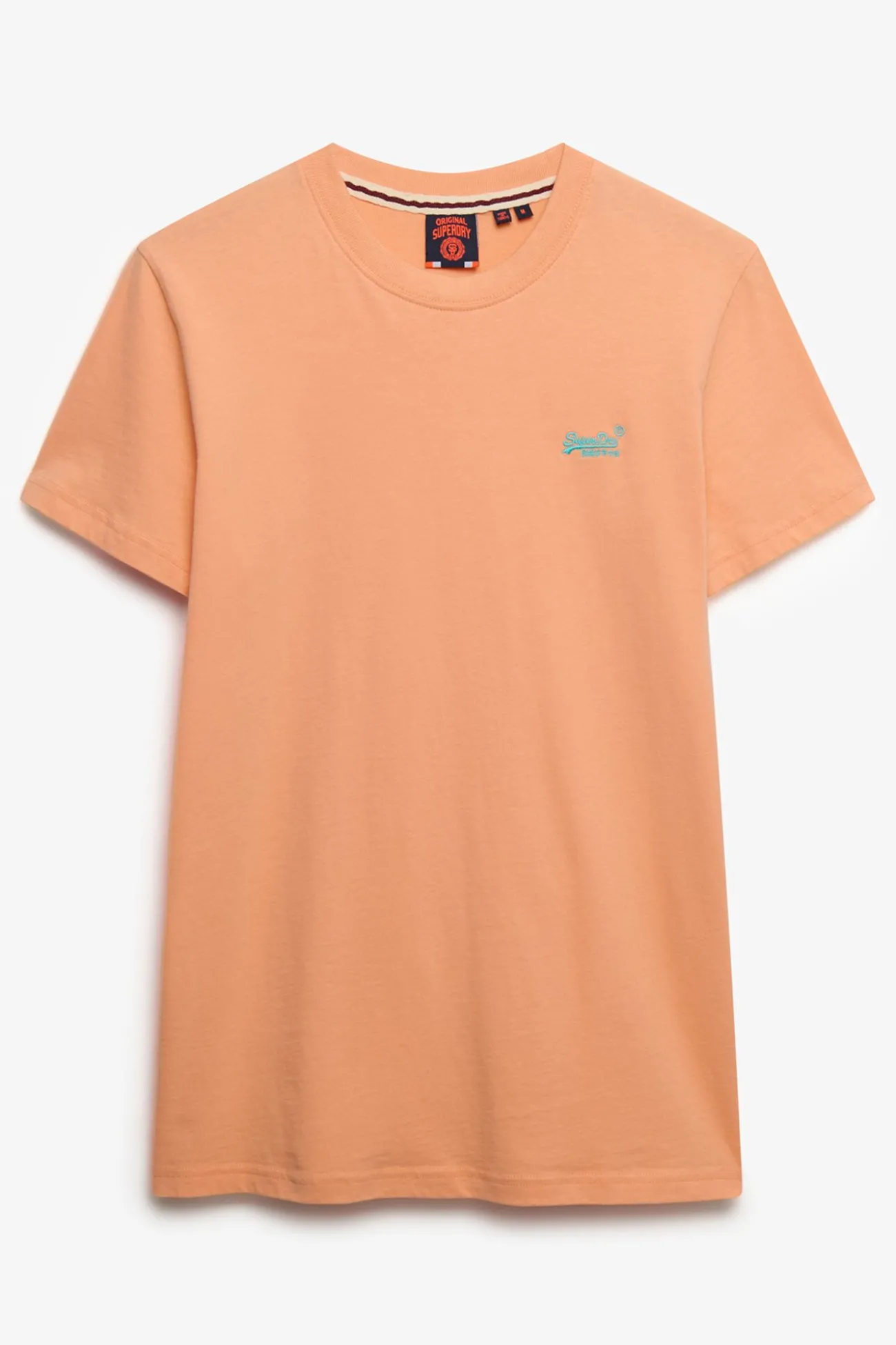 Camiseta manga corta b&aacute;sica con logotipo peque&ntilde;o