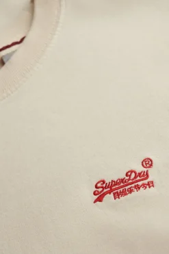 Camiseta manga corta b&aacute;sica con logotipo peque&ntilde;o