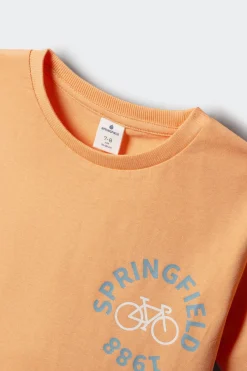 Camiseta manga corta bici ni&ntilde;o