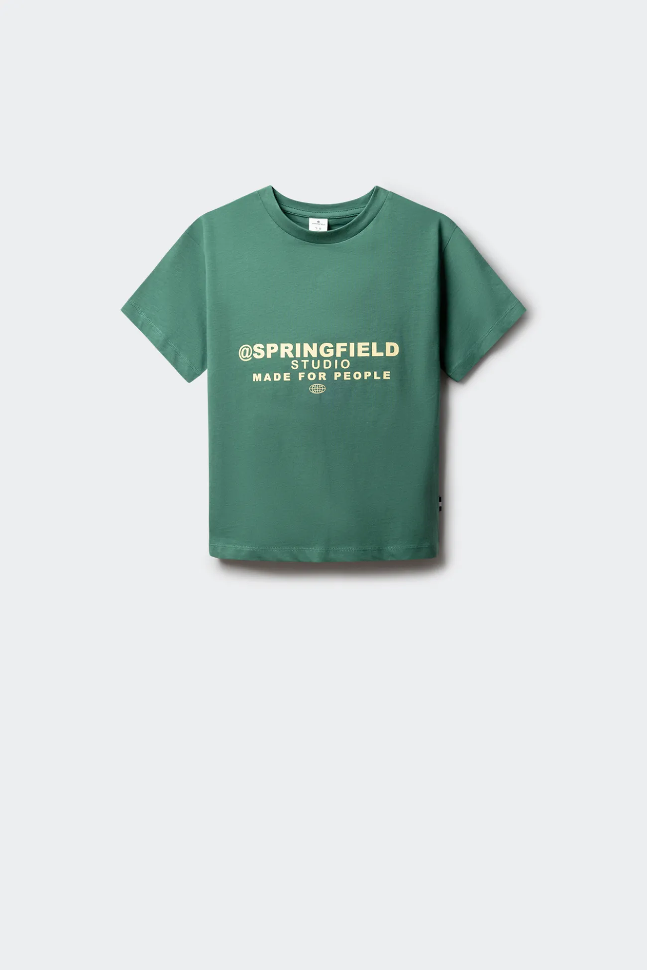 Camiseta manga corta boxy ni&ntilde;o