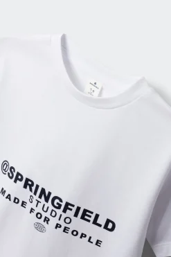 Camiseta manga corta boxy ni&ntilde;o