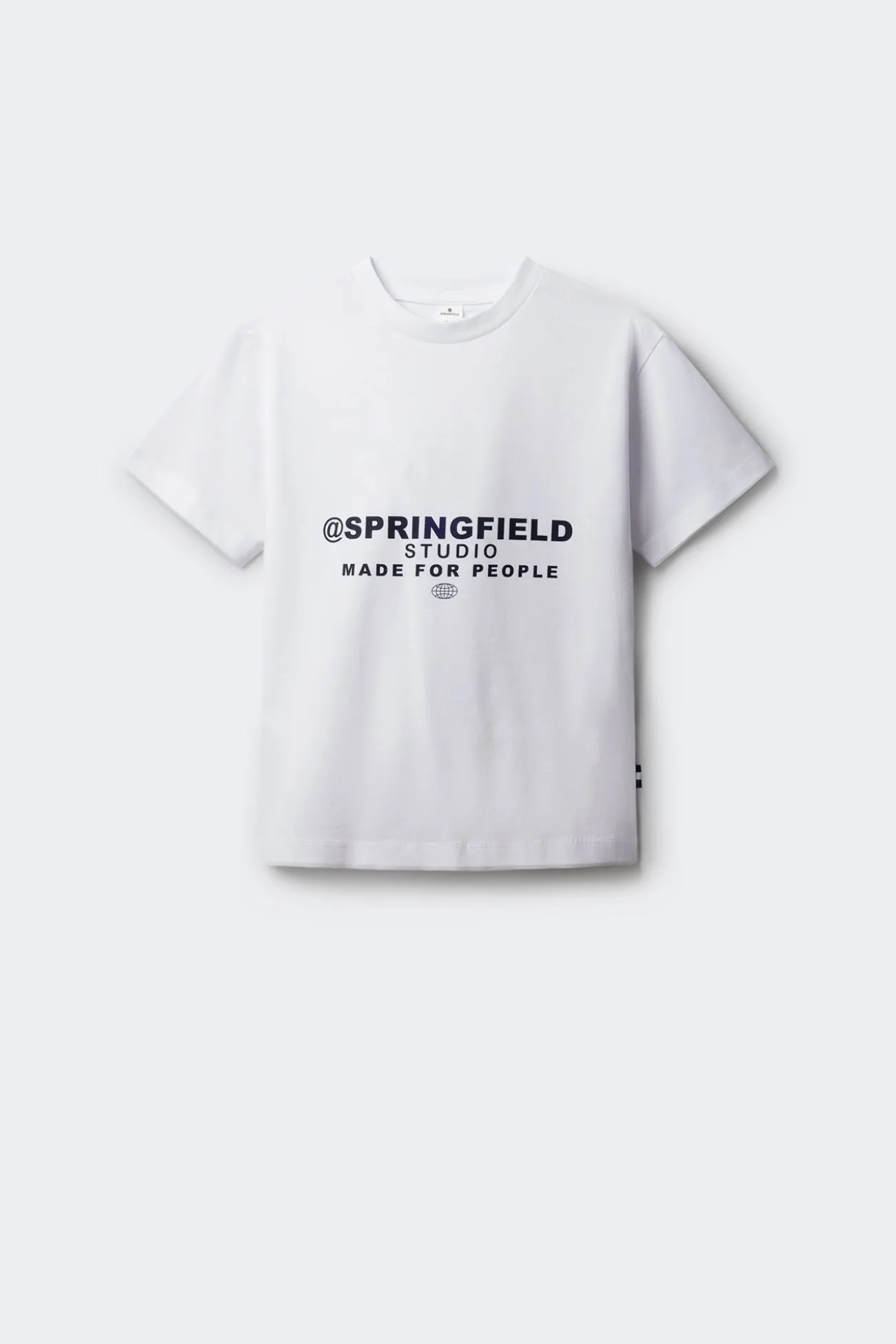Camiseta manga corta boxy ni&ntilde;o