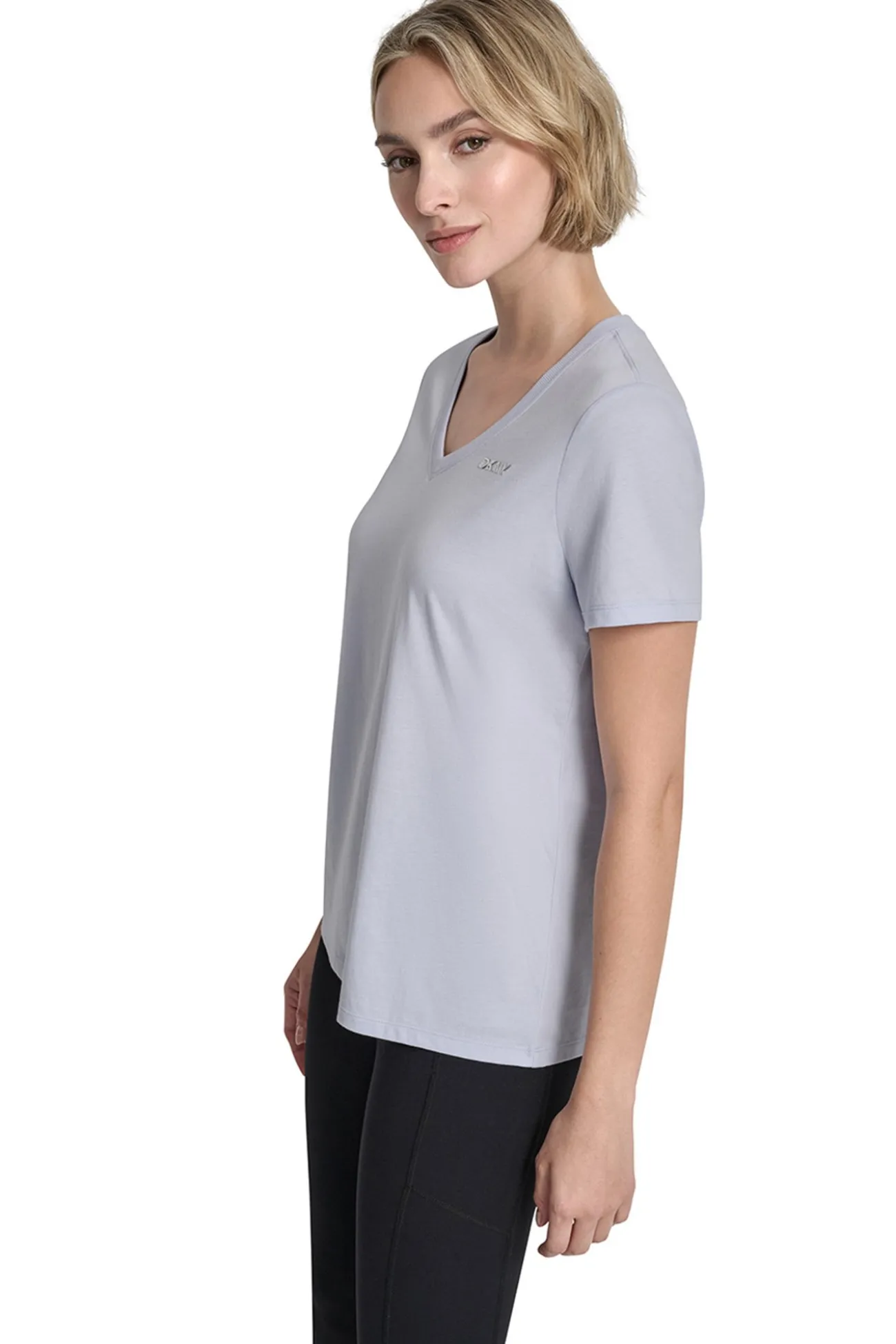 Camiseta manga corta cuello pico
