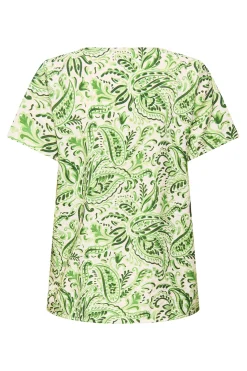 Camiseta manga corta estampada