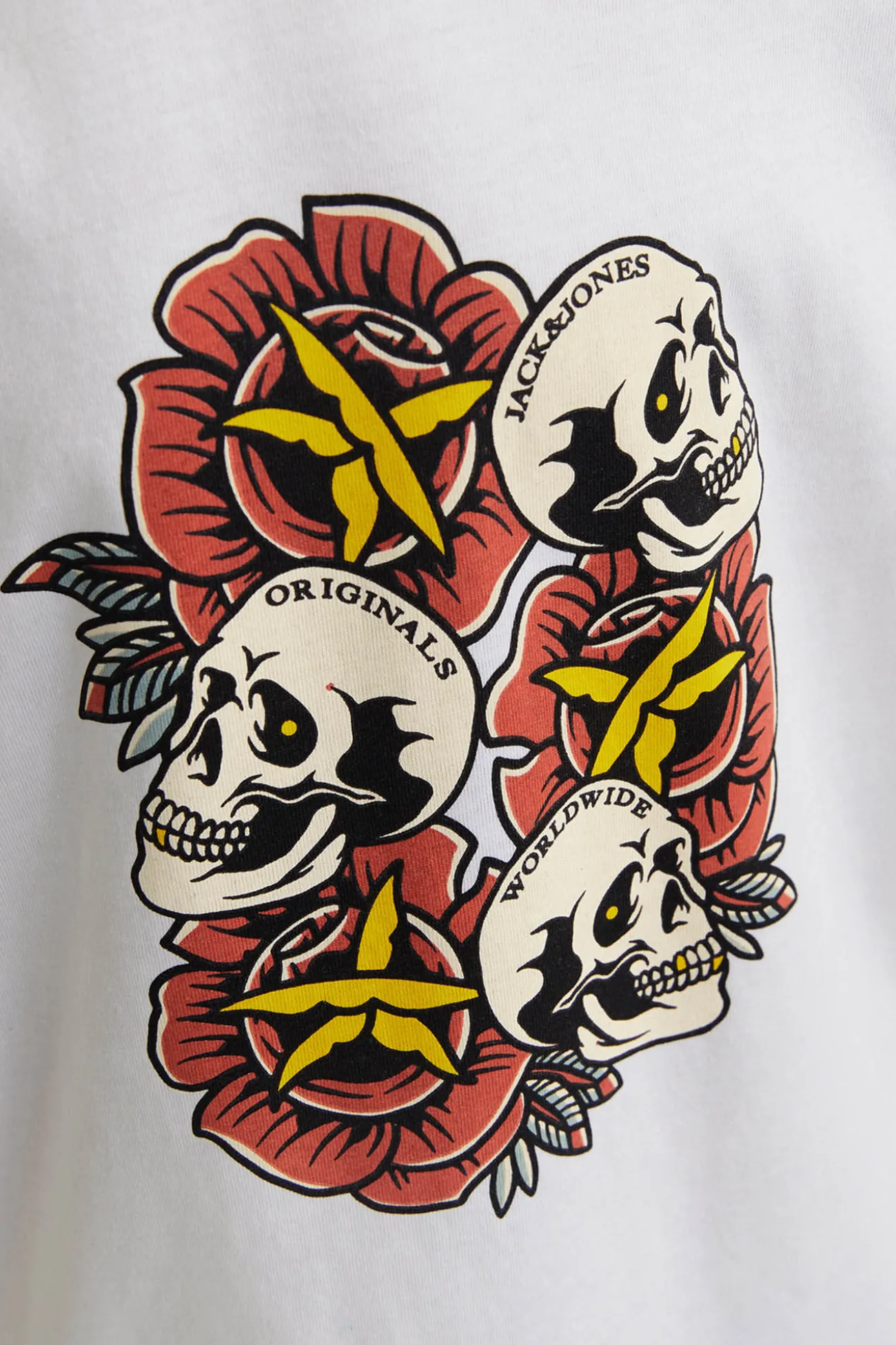 Camiseta manga corta estampada