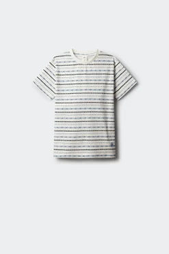 Camiseta manga corta etnica niño