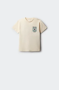 Camiseta manga corta etnica niño