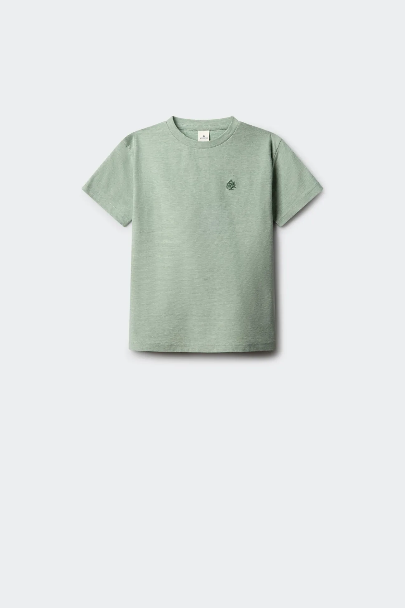 Camiseta manga corta microraya ni&ntilde;o